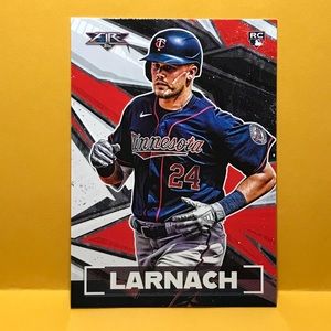 Trevor Larnach 2021 Topps Fire Baseball #137 Rookie Minnesota Twins